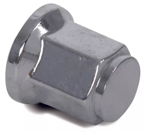 ITP 12mm Flat Chrome Lug Nut 16/Box