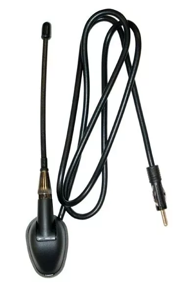 Jensen JAN139 6in Heavy-Duty Universal Top/Side Mount Rubber Mast Antenna