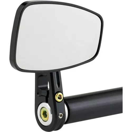 Joker Machine Cafe Style Black Bar End Mirror
