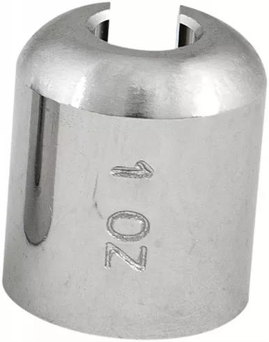 K&L Spoked Wheel Weights Chrome 1 Oz 10/Pk - 32-7094