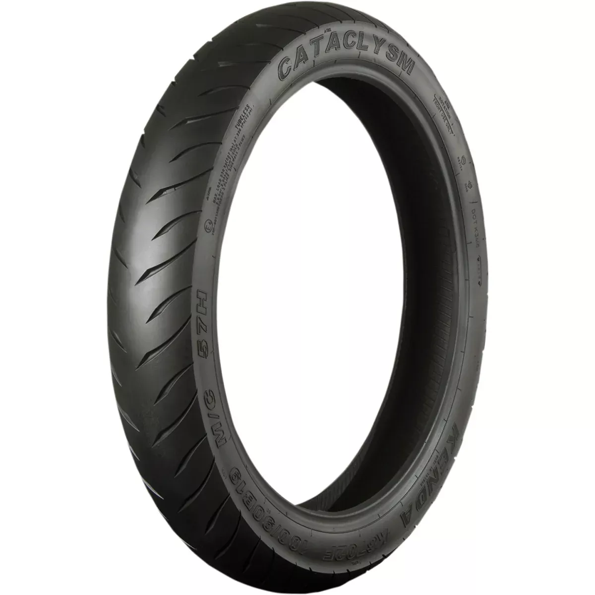 KENDA 0305-0550 046702170101 K6702 Cataclysm Tire Tire – K6702 Cataclysm – Front – 130/80B17 – 65H