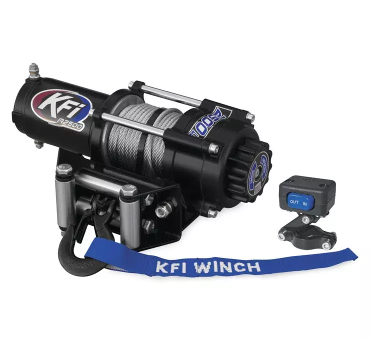 KFI Products 2500 ATV Series Winch – 2500 lbs – A2500-R2