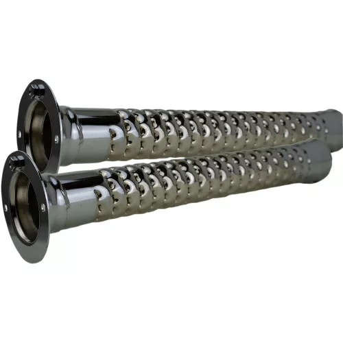Khrome Werks 4" HP-Plus Louvered Performance Baffles for 4.5″ Khrome Werks Mufflers