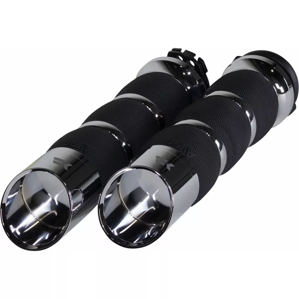Khrome Werks Edge Grips – 500270 For Harley Motorcycles 1980-2024