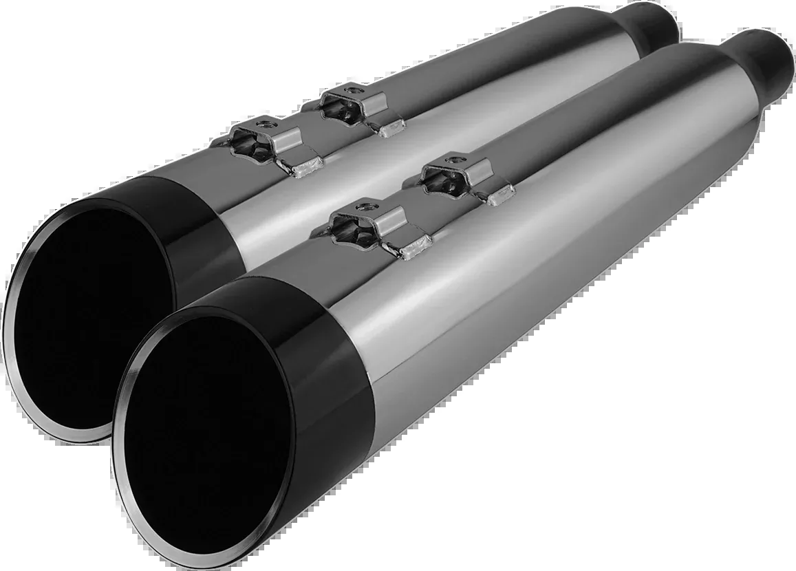 Khrome Werks4.5" HP-Plus Chrome Slip On Mufflers 2017-25 Harley Touring 202765