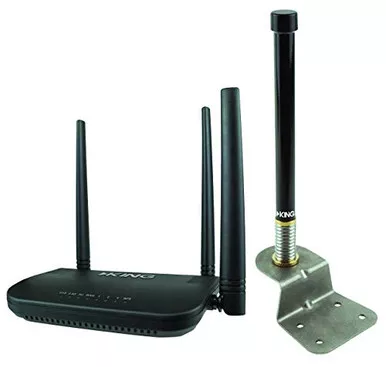 King Controls KS1000 Swift Omnidirectional RV Wi-Fi Antenna with WiFiMax Router