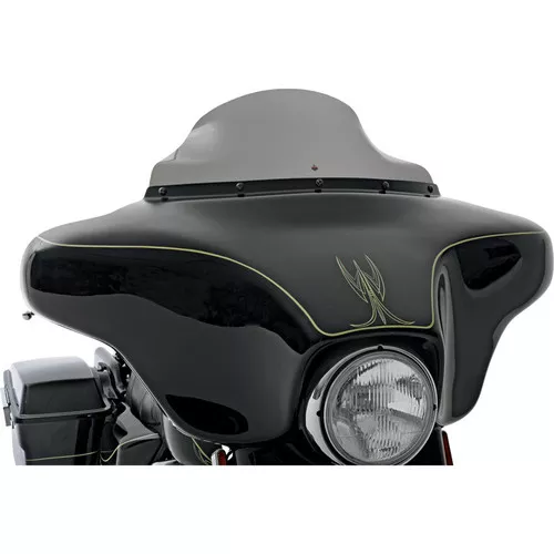 Klock Werks 6.5" Flare Windshield for 1986-1995 Harley Touring - Dark Smoke