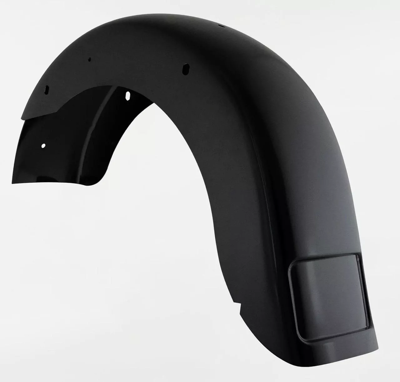 Klock Werks Benchmark Rear Fender for '97-08 Harley Davidson Street Glide (FLHT, FLHX), Road Glide (FLTR) and Road King (FLHR) - Frenched Plate Pocket