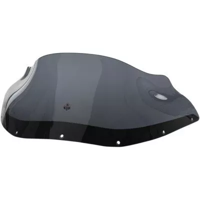 Klock Werks Dark Smoke 9" Flare Windshield for Harley Dyna Low Rider FXR Police