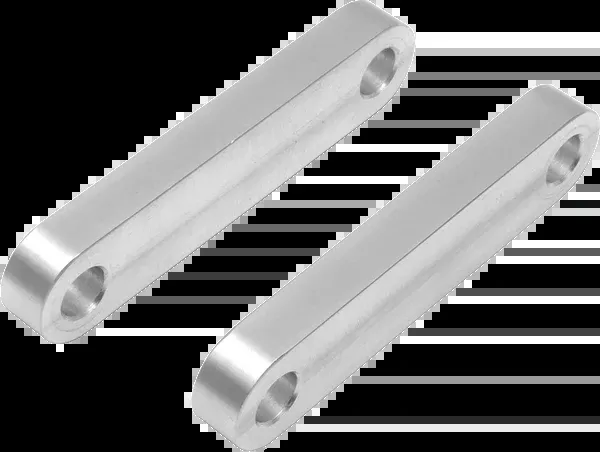 Klock Werks Hugger Front Fender Mounting Blocks – For 16″/18″ Wheels – Chrome