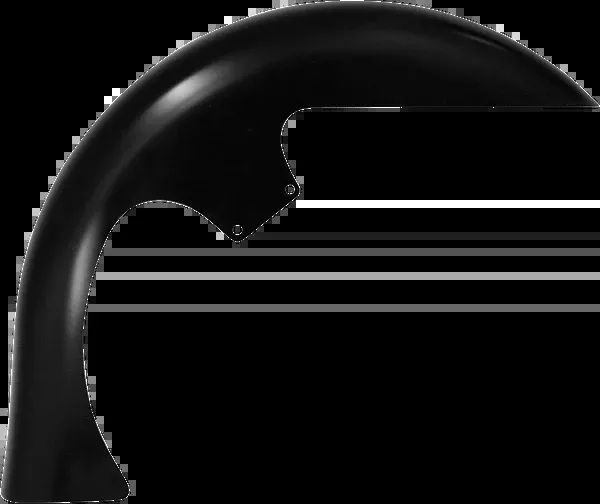 Klock Werks Level Front Fender Kit - For Raked Frames - Black - 26" - HD Touring/Trike