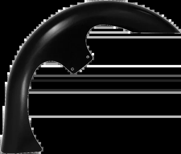 Klock Werks Slicer Front Fender Kit - For Raked Frames - Black - 26" - HD Touring/Trike