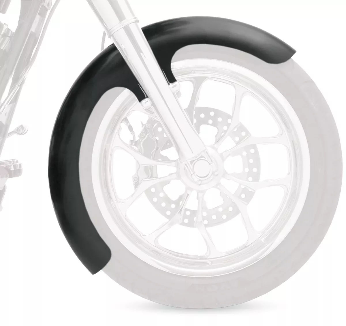 Klock Werks Wrapper 19" Front Fender for 2018-2023 Harley Softail FXLR Low Rider