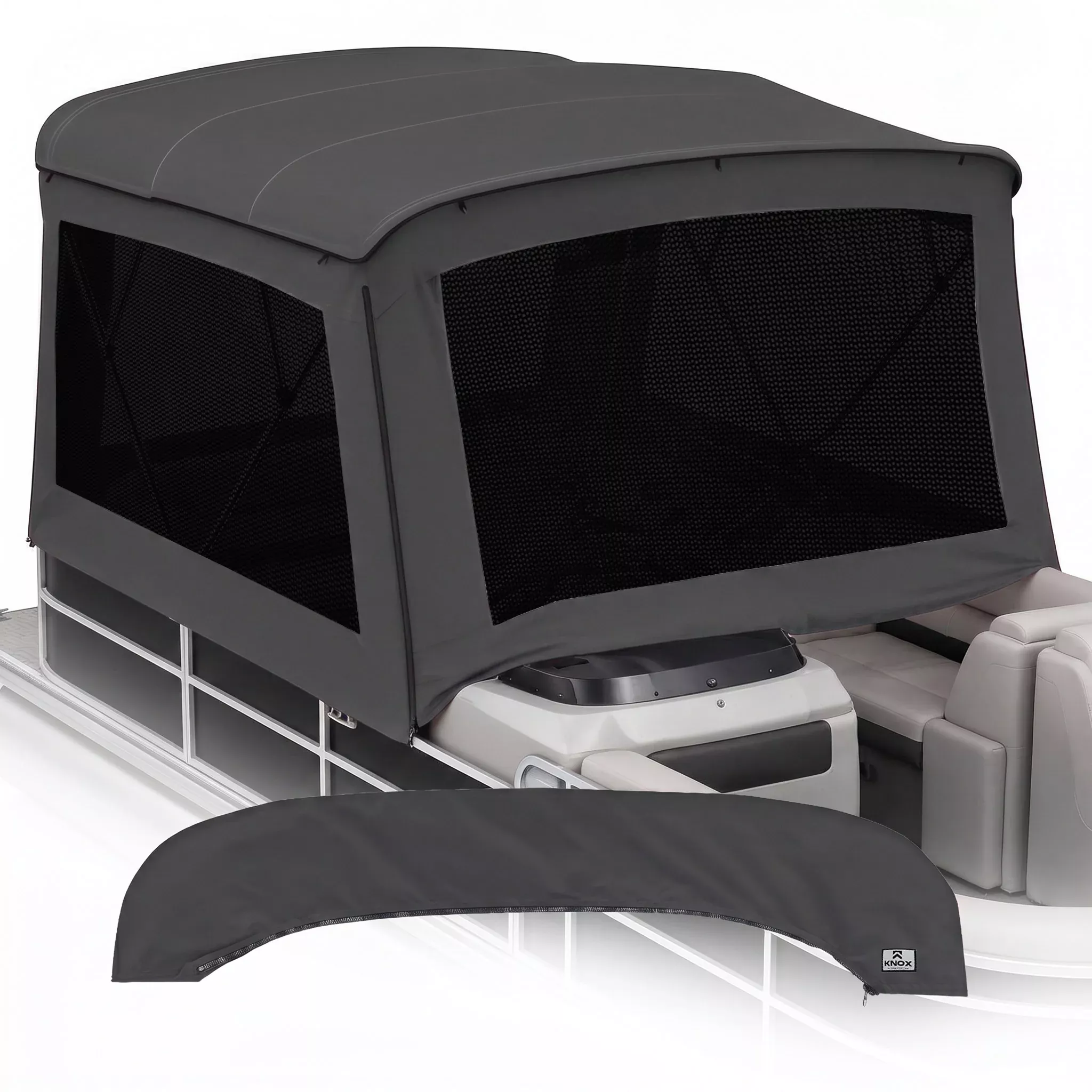 KNOX 4 Bow Bimini Mesh Enclosure with Frame Kit