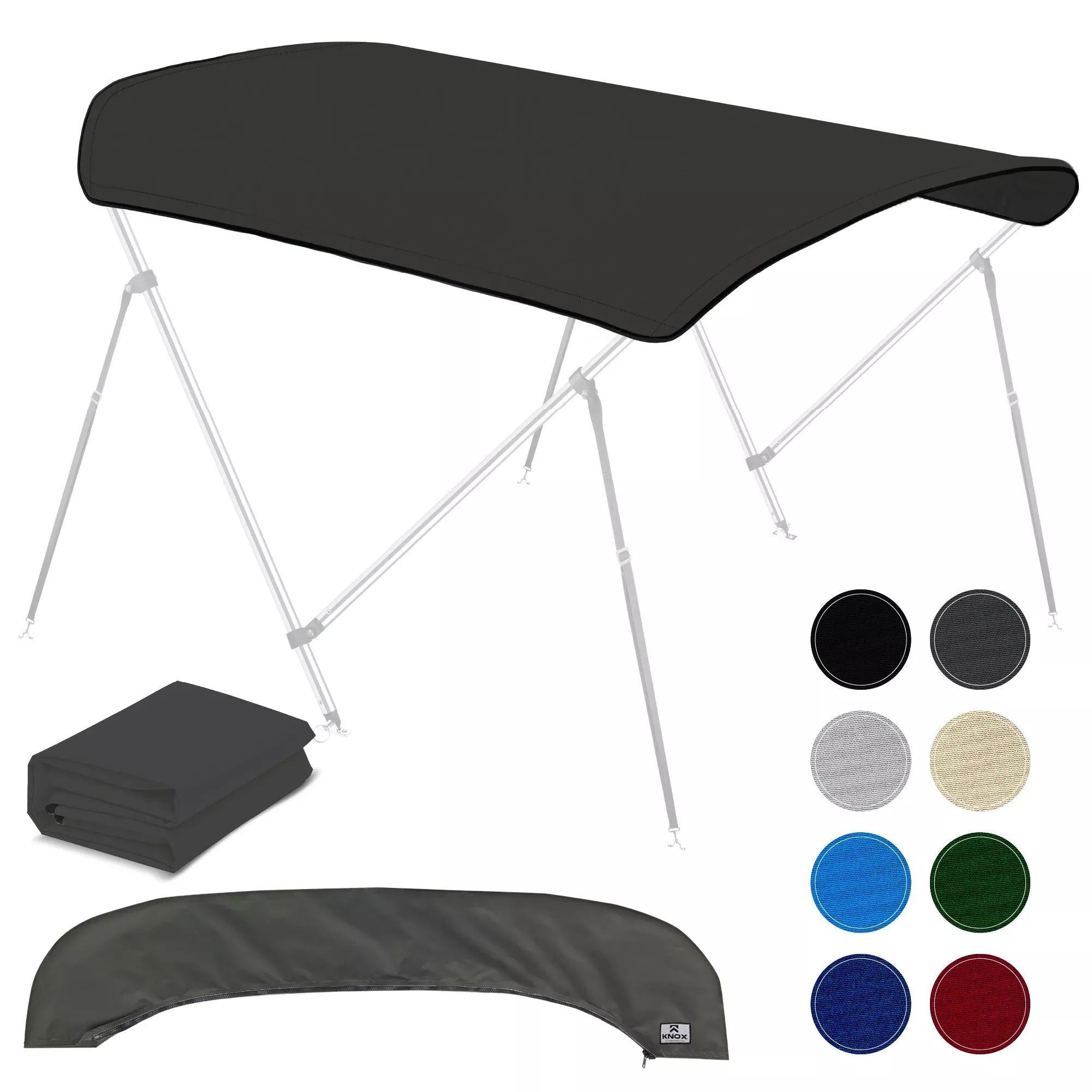 KNOX Universal 2 Bow Bimini Top Replacement Canvas