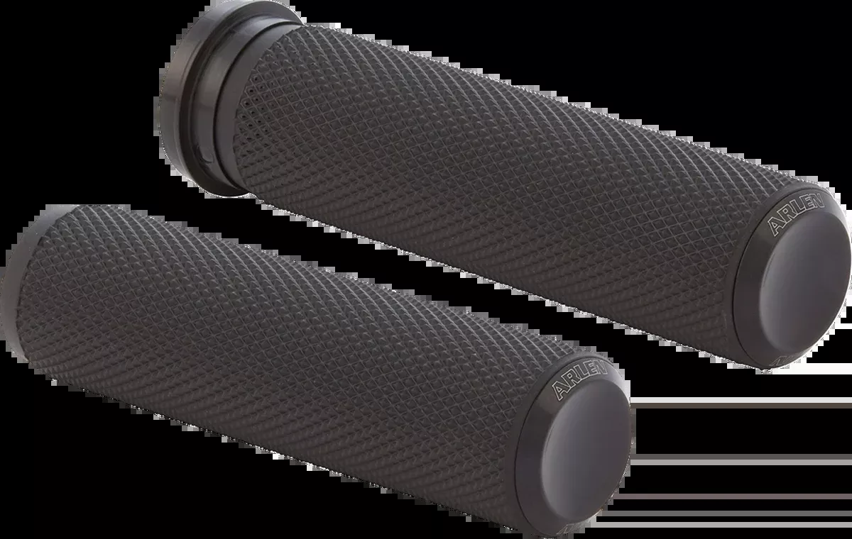 Knurled Grips - Cable - Black