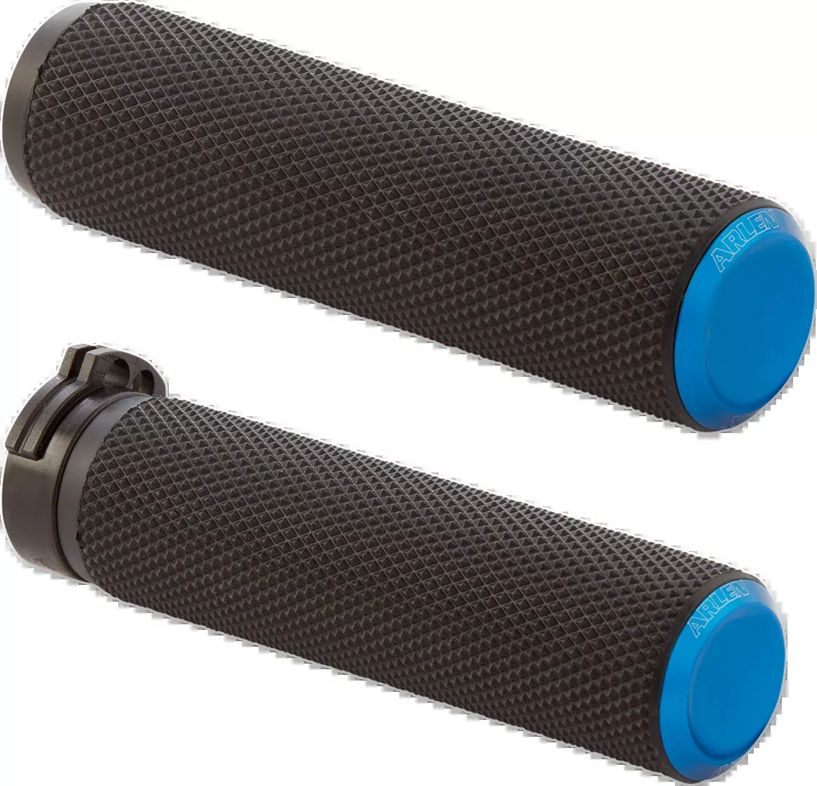 Knurled Grips - Cable - Blue