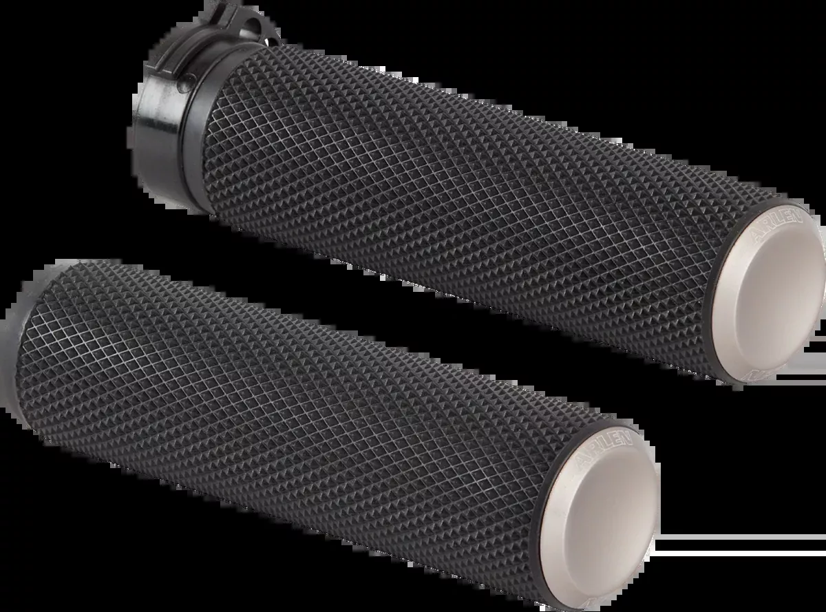 Knurled Grips - Cable - Titanium
