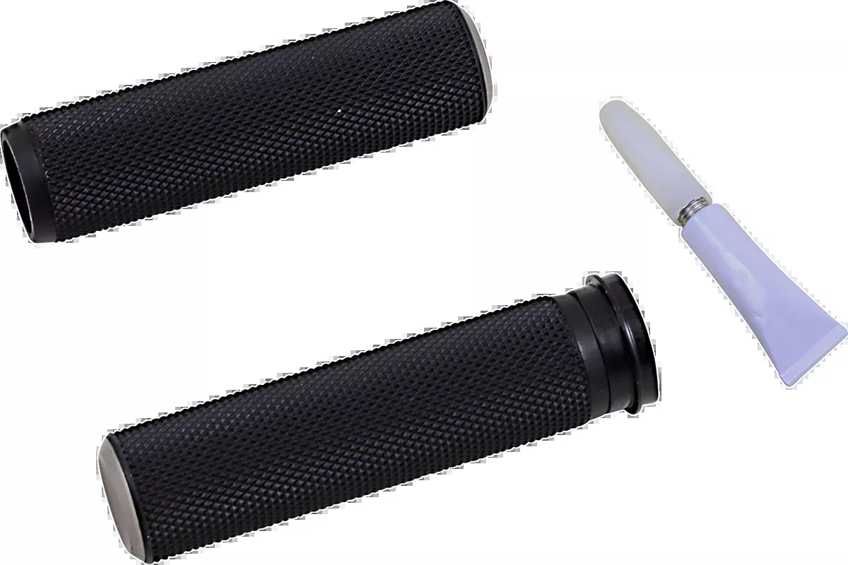 Knurled Grips - TBW - Titanium