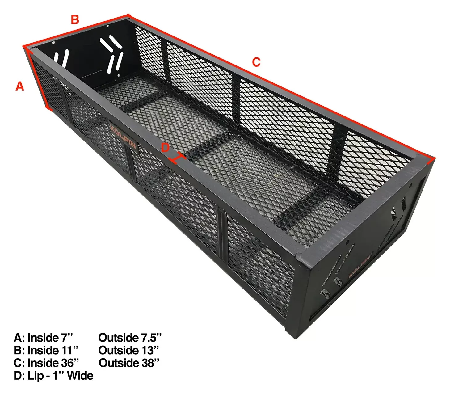 Kolpin Outdoors ATV Rack Front Gear Basket