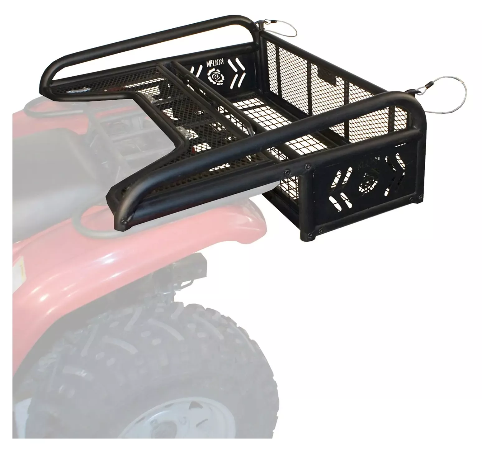 Kolpin Outdoors ATV Rear Drop Basket Rack with Tailgate