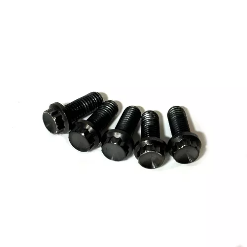 Kraus Black Titanium Front 8mm Brake Rotor Hardware Kit for Harley - Open Box
