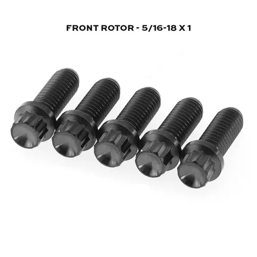 Kraus Titanium Brake Rotor Hardware Kit for Harley
