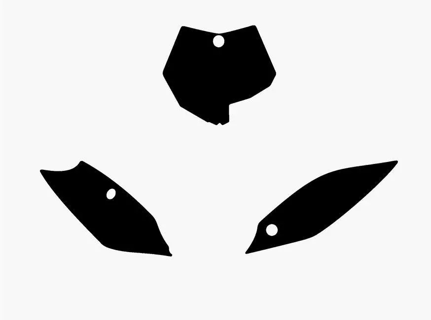 KTM SX 85 13-17 BLACK BACKGROUNDS, BLACKBIRD 3520/20