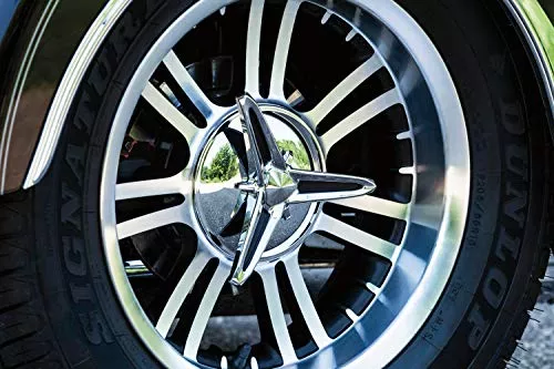 Kuryakyn 1243 Motorcycle Accent Accessory: Knock-Off Center Caps for 2009-19 Harley-Davidson Trike Motorcycles, Chrome, 1 Pair