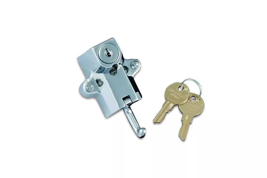 Kuryakyn 4220 – Universal Helmet Lock – 7 /8 to 1-1 /4 Tubing – Chrome