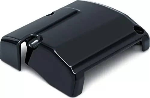 Kuryakyn 6445 Motorcycle Accent Accessory: Precision Transmission Top Cover for 2017-19 Harley-Davidson Motorcycles, Gloss Black
