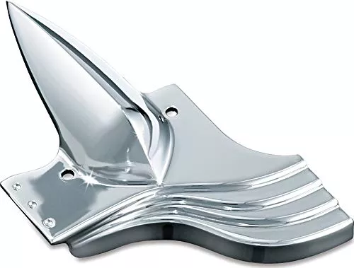 Kuryakyn 7772 Motorcycle Accent Accessory: Lower Front Frame Cover for 1991-2016 Harley-Davidson Motorcycles, Chrome