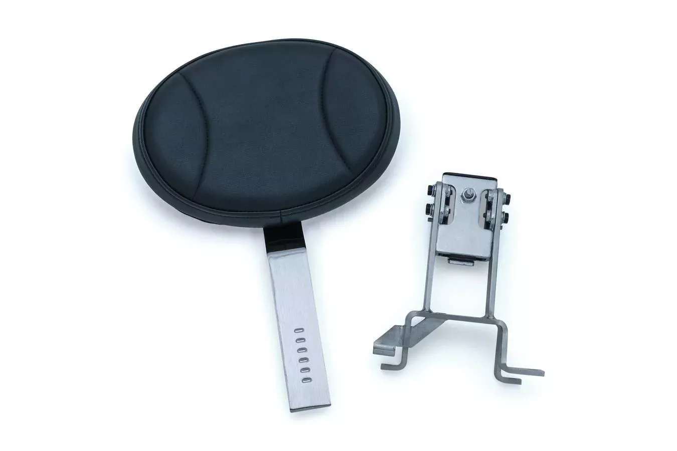 Kuryakyn Black Driver Plug-N-Go Seat Backrest for Indian 14-16 ex Scout