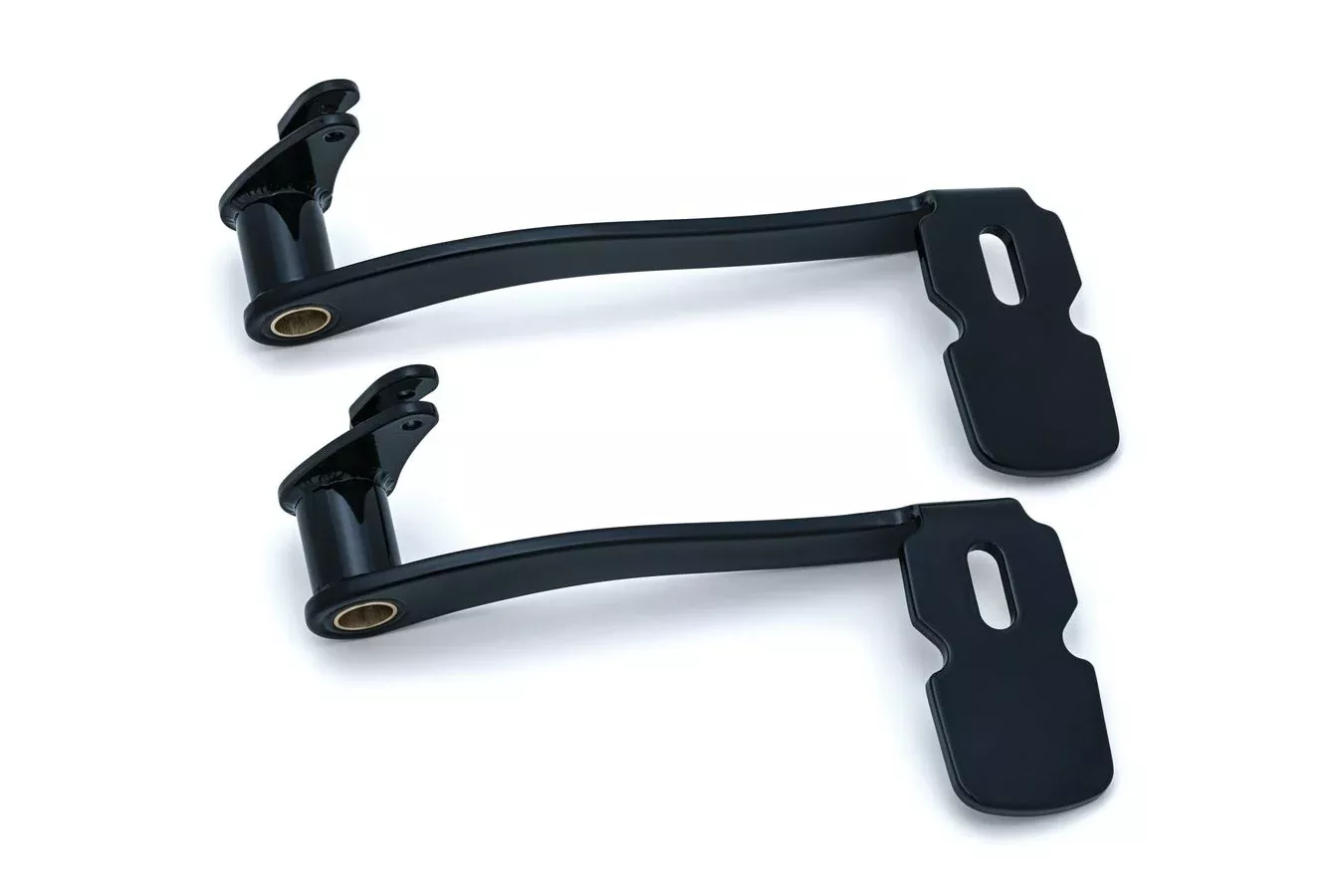 Kuryakyn Black Extended Brake Lever for Harley Touring Models 14-17 w/o Lowers