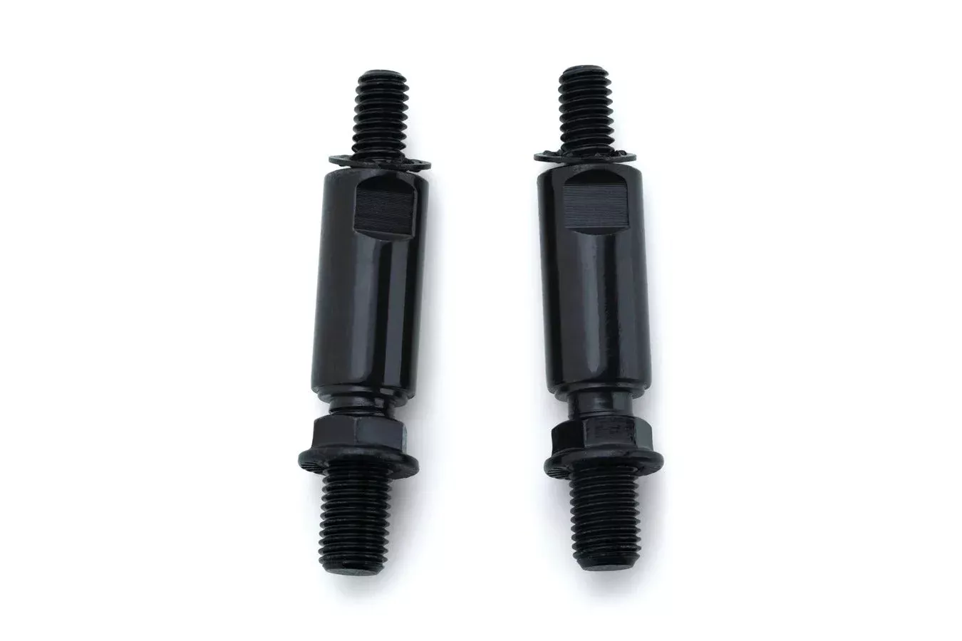 Kuryakyn Black Raised Mirror Adapters Honda Kawasaki Suzuki Indian Victory