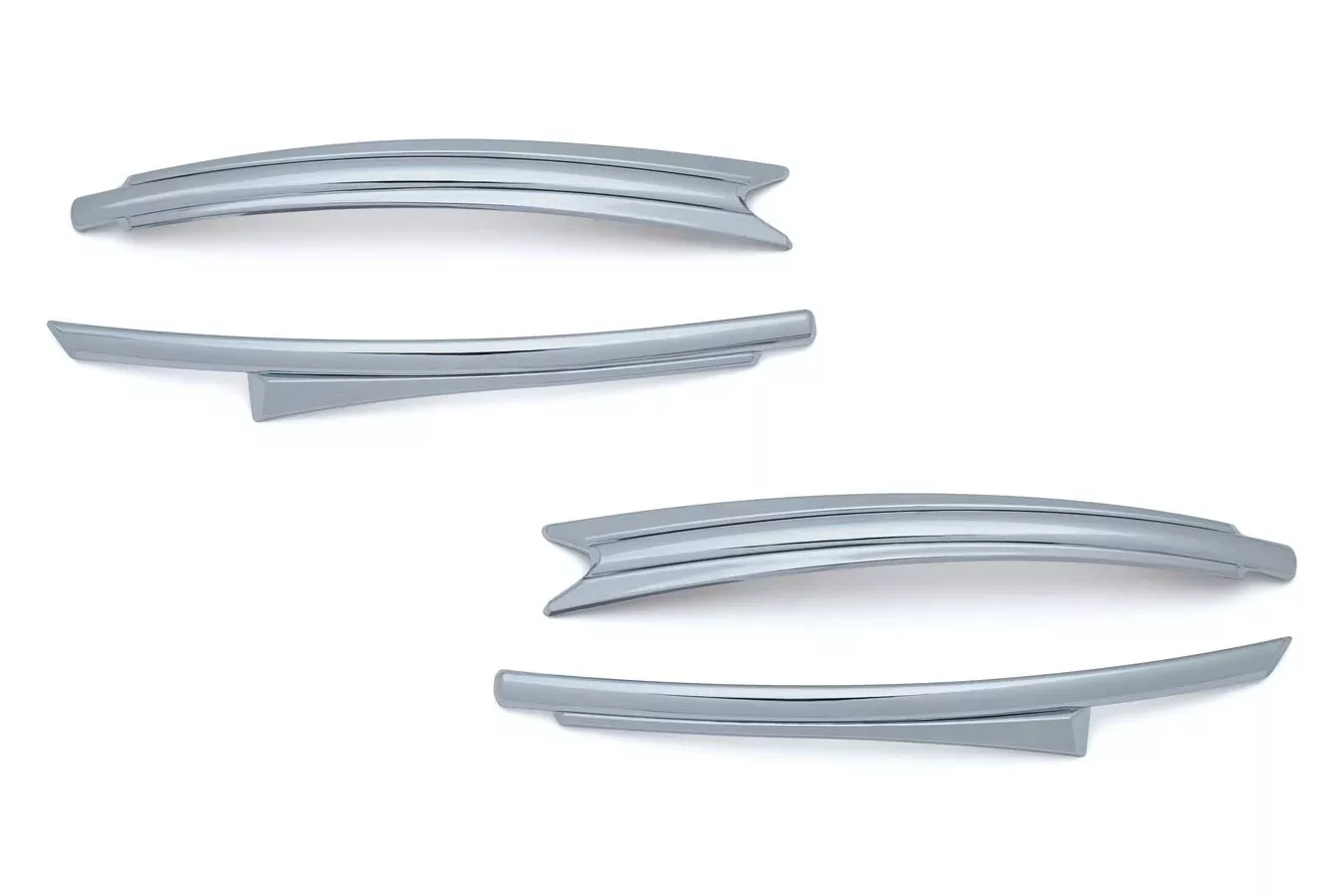 Kuryakyn Chrome Classic Saddlebag Top Trim for Indian Chieftain RoadMaster
