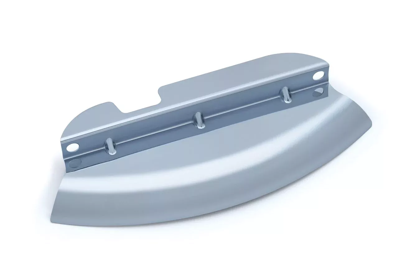 Kuryakyn Chrome Lower Triple Tree Wind Deflector for Harley Touring 14-20