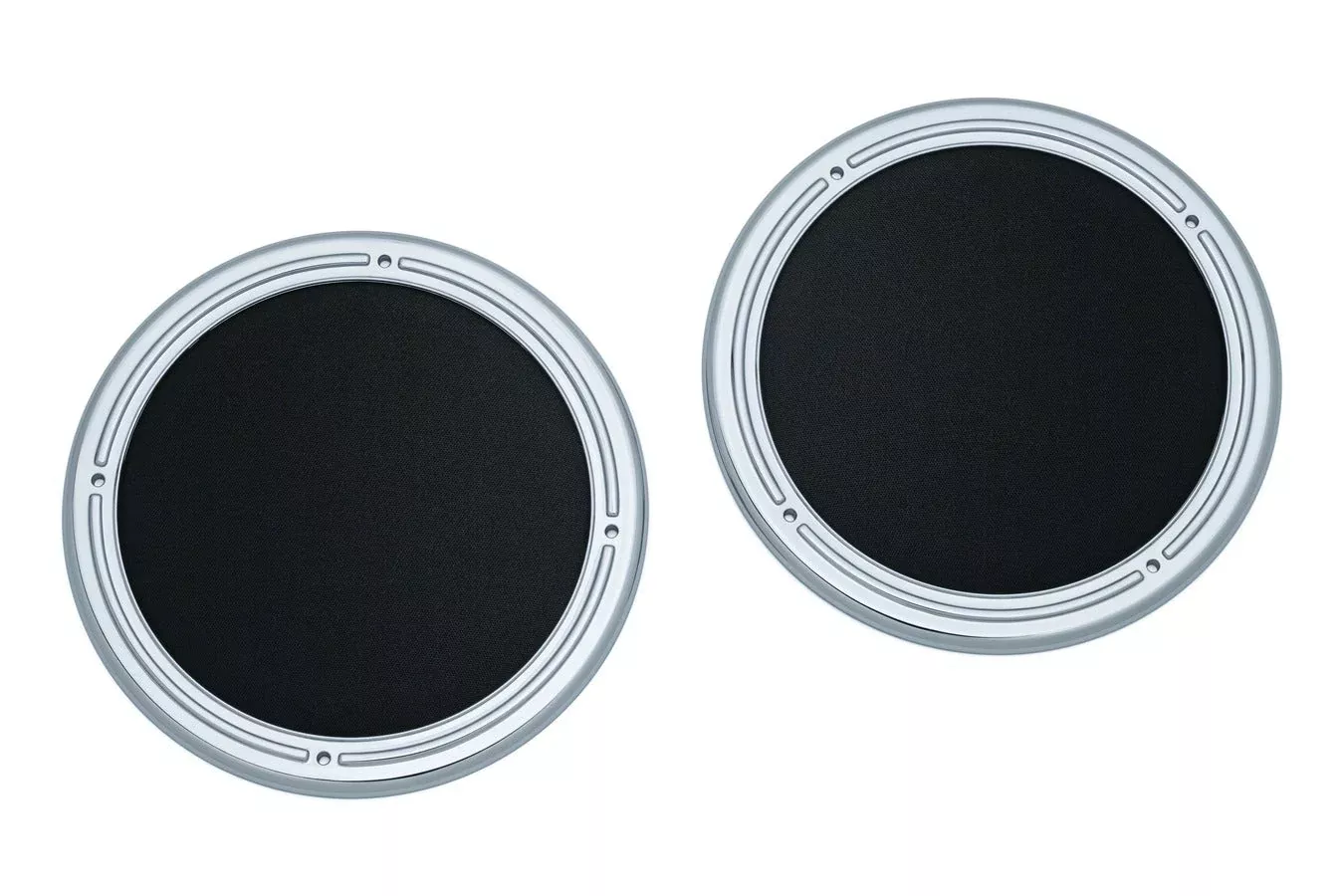 Kuryakyn Chrome Rear Speaker Accents for Harley Touring Models 14-16
