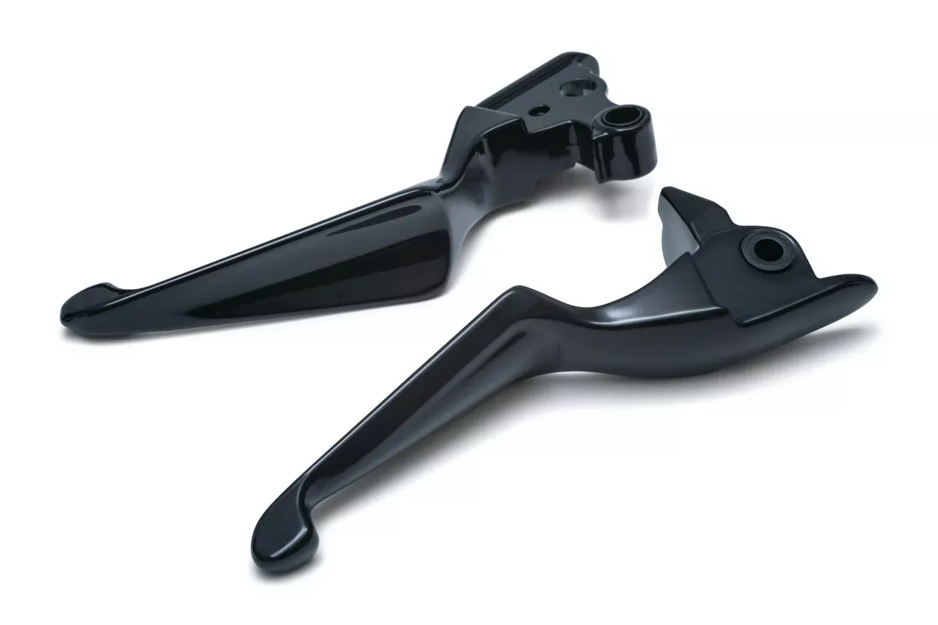 Kuryakyn Gloss Black Boss Blade Hand Levers for Harley Touring 08-13 Cable Clutch