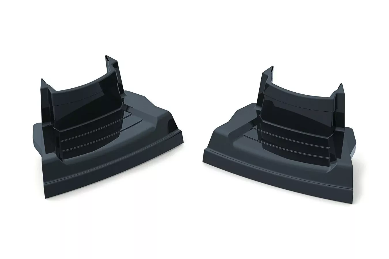 Kuryakyn Gloss Black Precision Spark Plug Covers for Harley Milwaukee M8 17-19