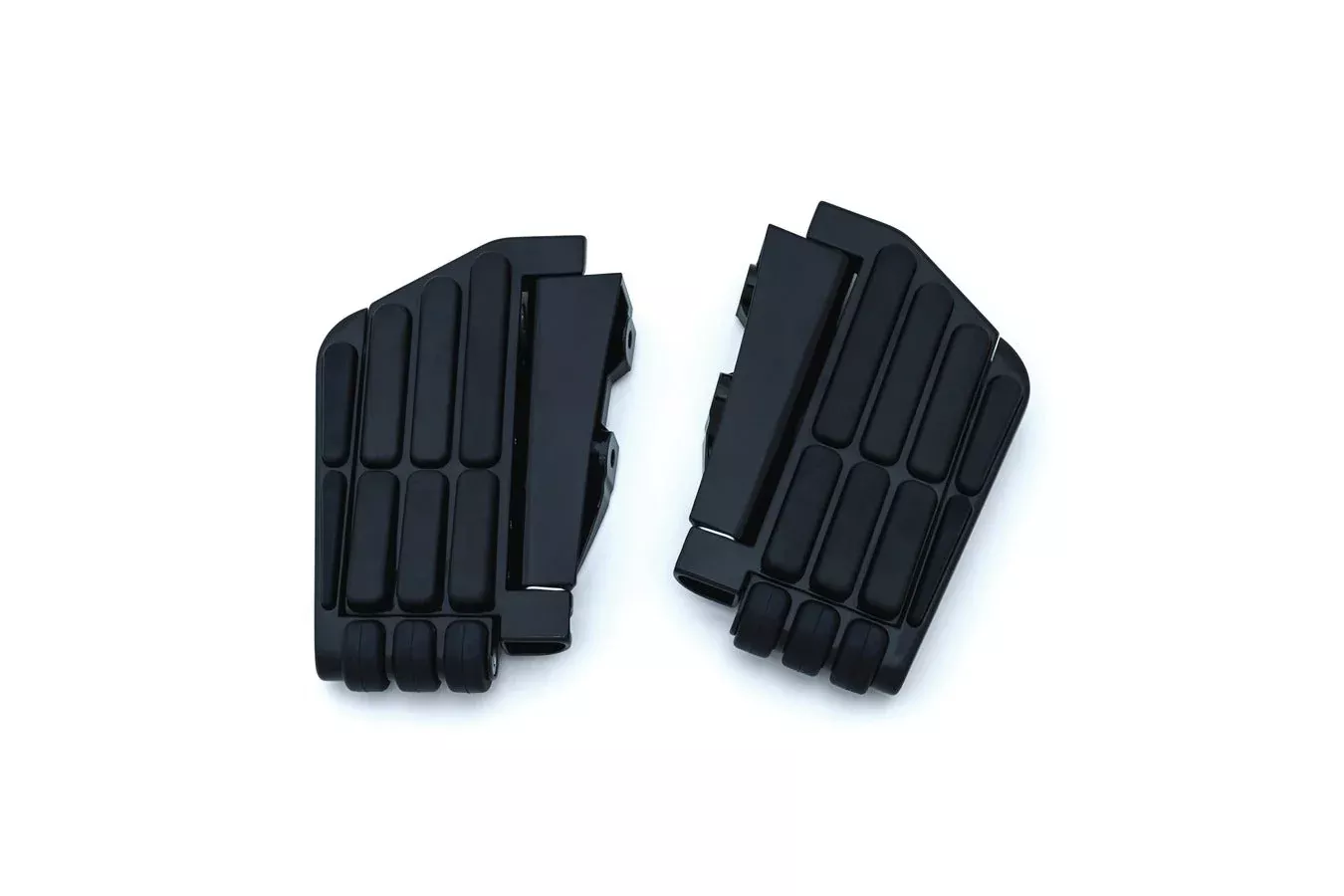 Kuryakyn Gloss Black Transformer Passenger Floorboards for 01-16 GL1800 & F6B