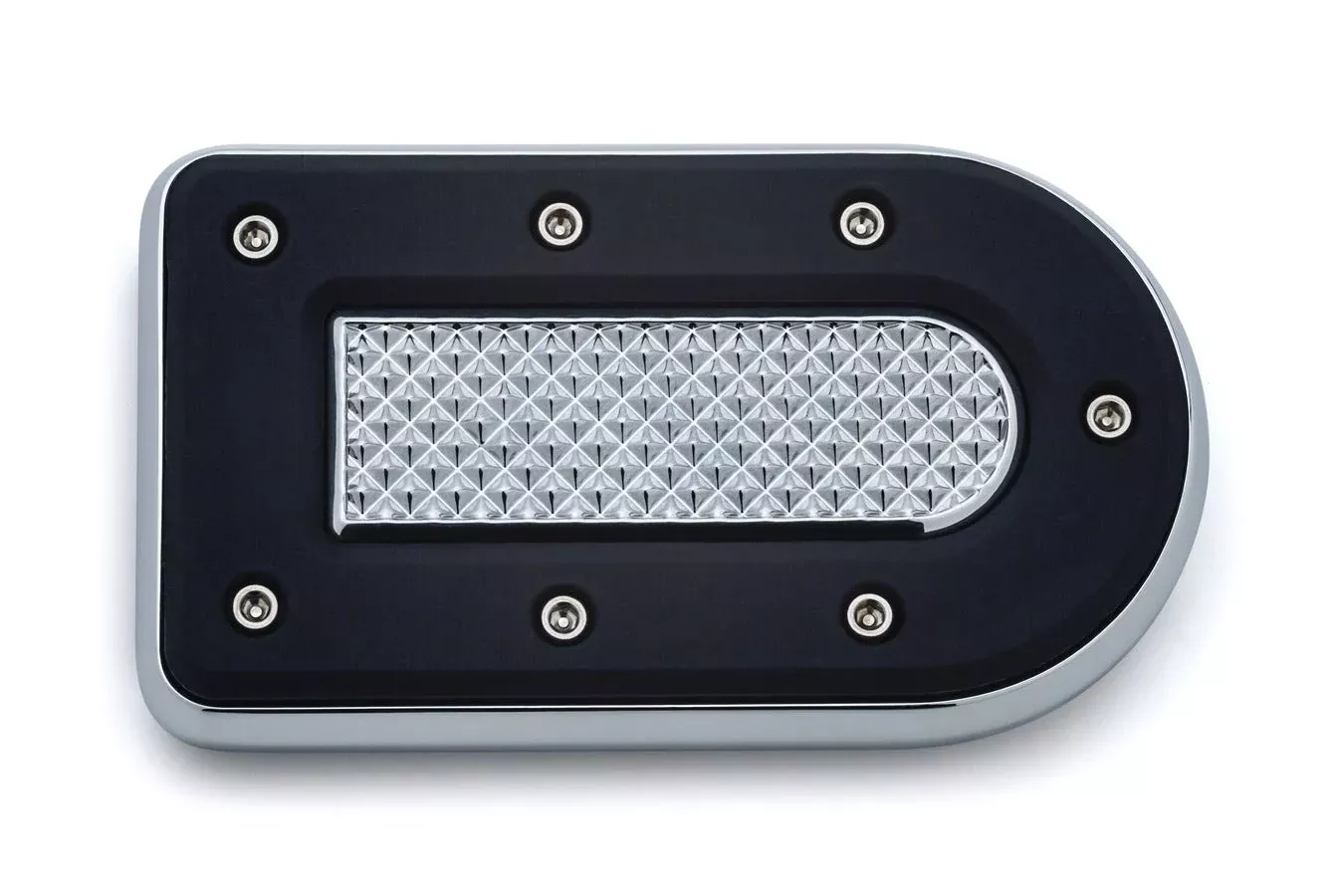 Kuryakyn Heavy Industry Chrome FL Brake Pedal Pad for Harley Models