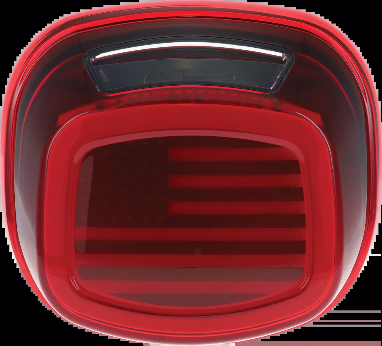 Kuryakyn LED Red Tracer Flag Taillight fits 1999-2022 Harley Touring Softail XL