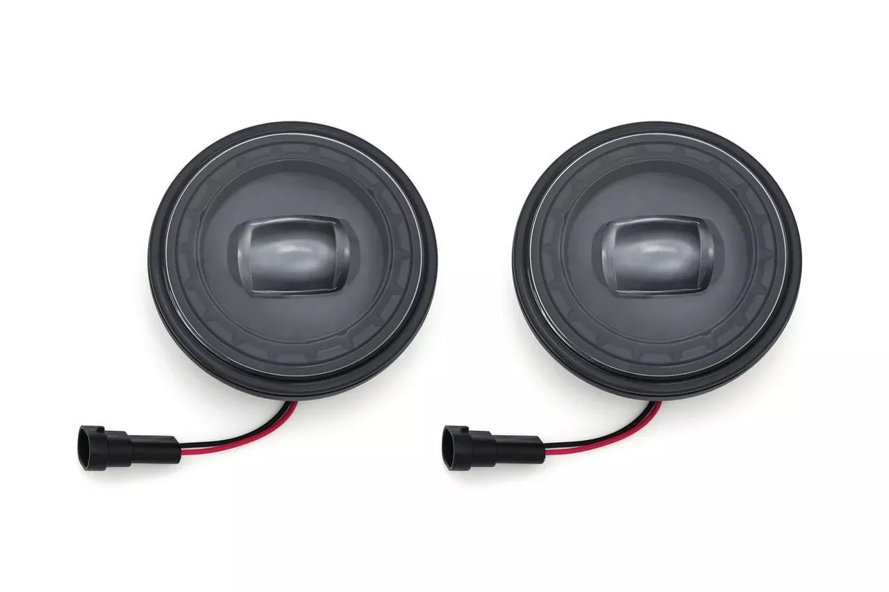 Kuryakyn Orbit 4-1/2 inch L.E.D. Passing Lamps for Harley Davidson & Indian Models