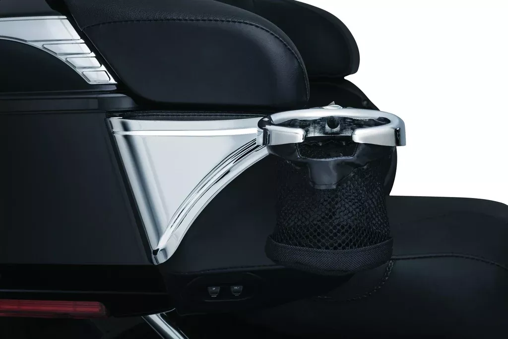 Kuryakyn Passenger Drink Holder with Basket