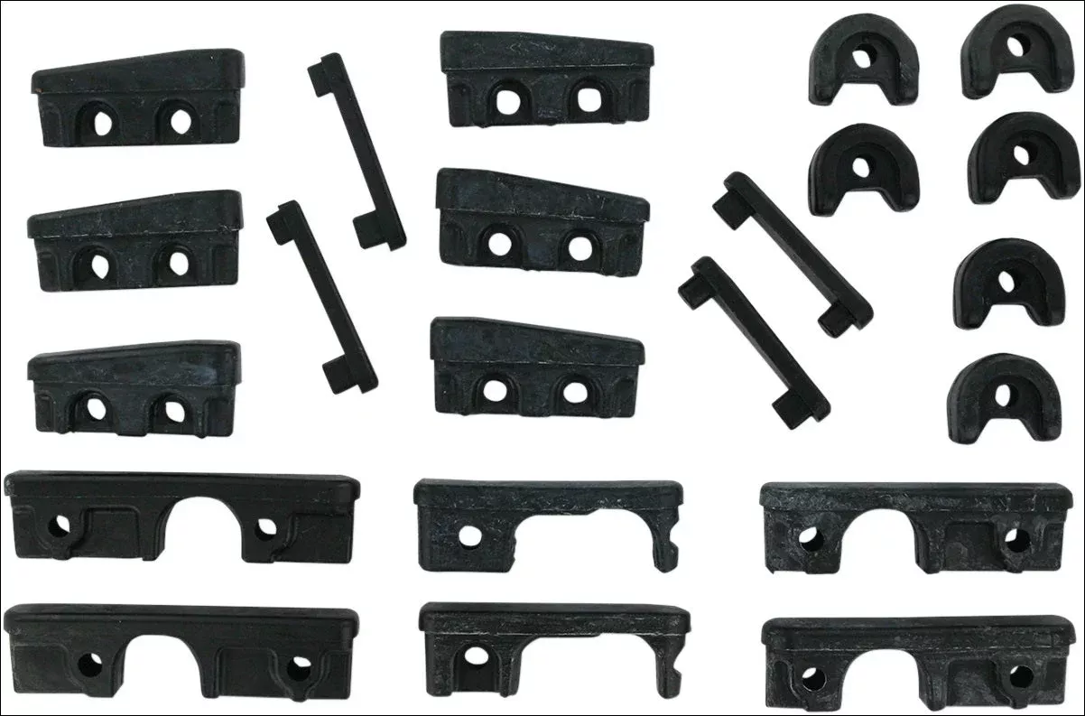 Kuryakyn Replacement Rubber Pads for One Transformer Board (Parts 7005/7006)