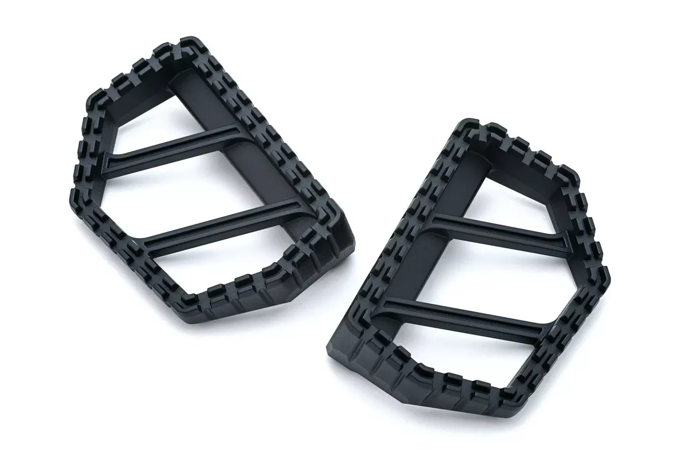 Kuryakyn Riot Satin Black Mini Floor Boards Foot Pegs for Harley Metric & Indian