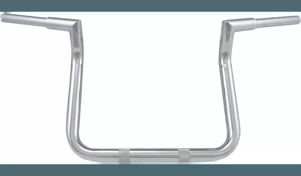 L.A. Choppers Twin Peak Handlebars for '20-Up Indian Challenger - 10" Chrome
