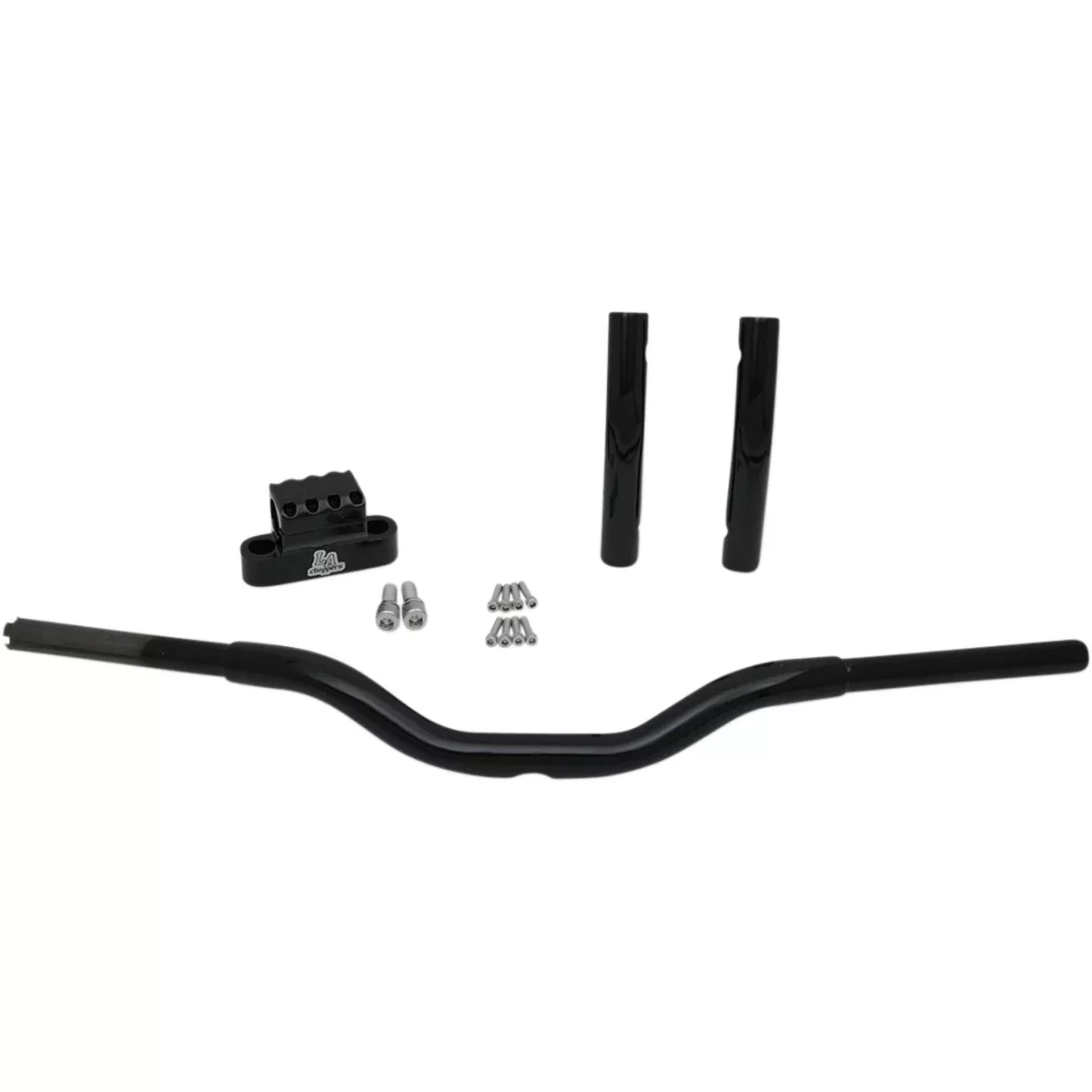 LA CHOPPERS 0601-4461 LA-7336-08B Kage Fighter-T Pullback Handlebar – 11″ – Black