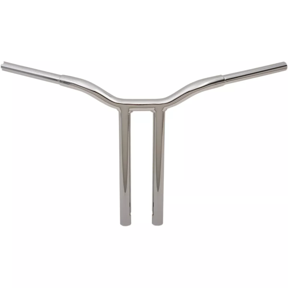 LA CHOPPERS 0601-4934 LA-7337-16 Kage Fighter Welded Straight-Riser Handlebar – One Piece – 16″ – Chrome